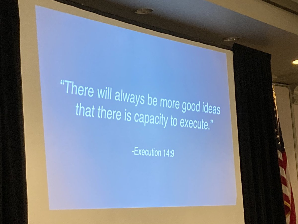 MGeoghegan22's tweet photo. The 4 Disciples of Execution @seancovey So important #MSAASI21 Keynote. Need to be focused on what we want to accomplish. #NotTooMany https://t.co/fkO79hVtmV