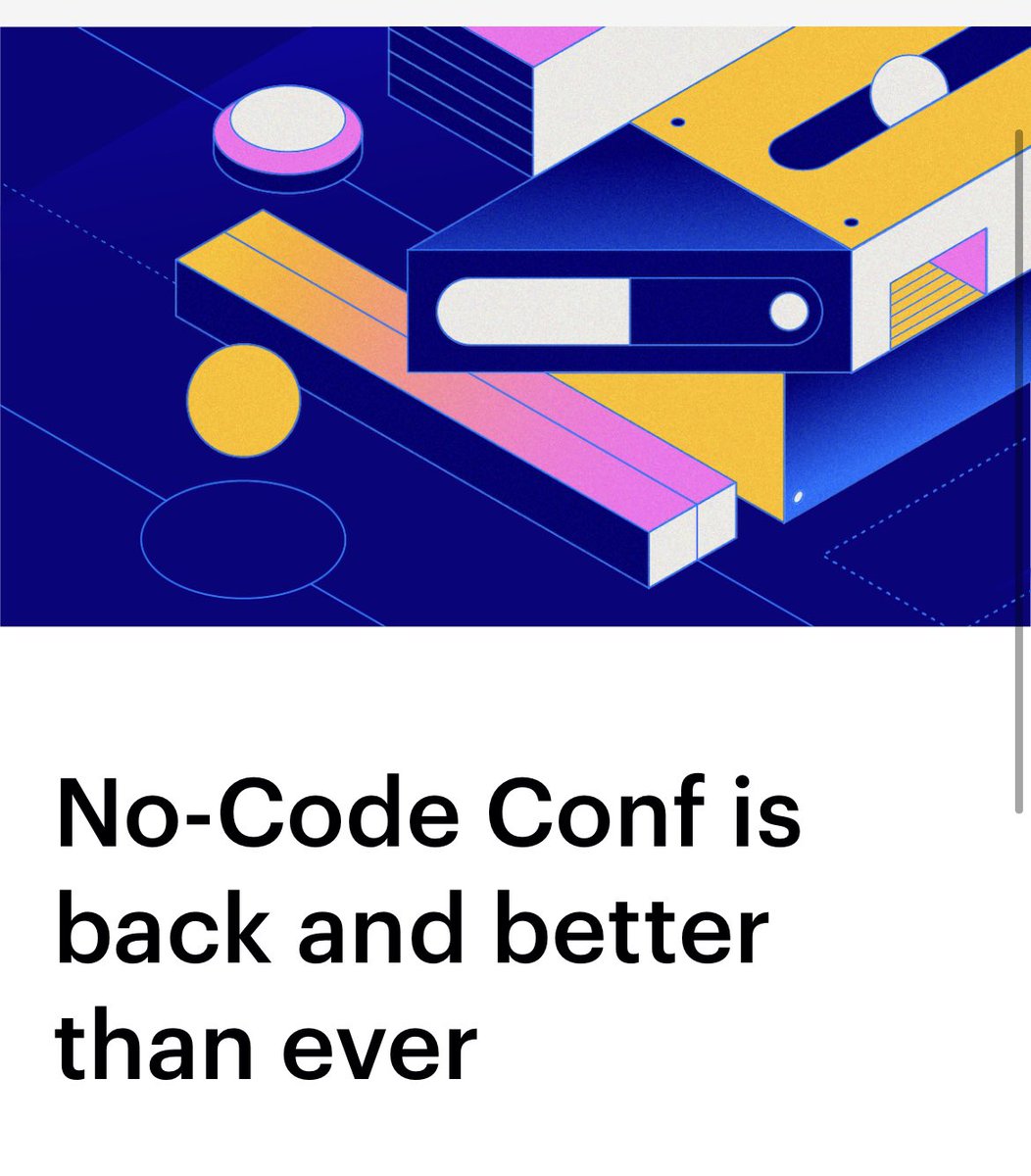 raymmar_'s tweet image. Whoop there it is.  

Who’s going? #nocodeconf