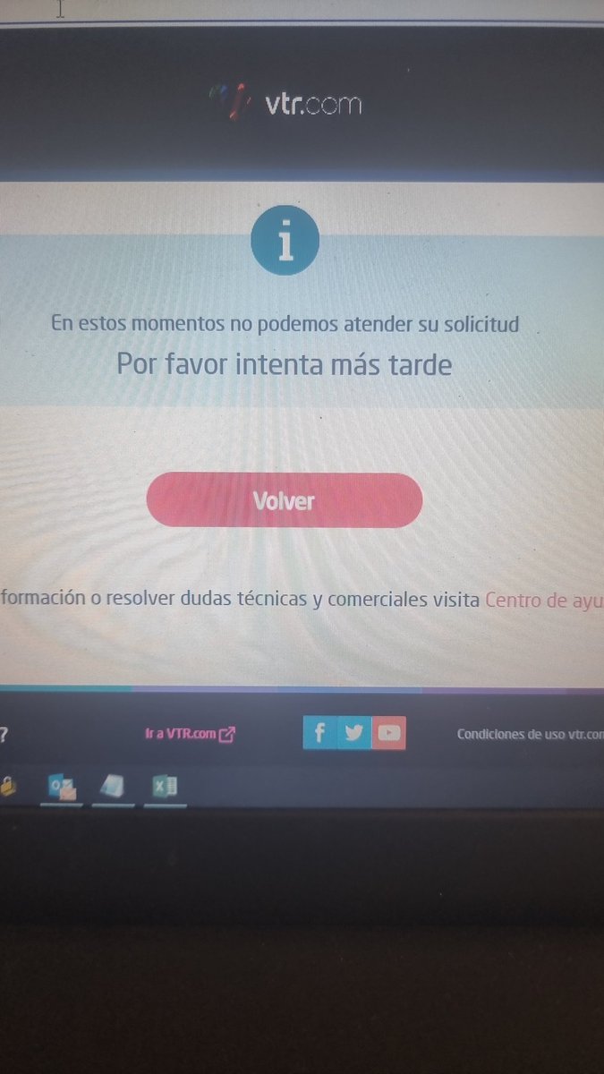 e_duran28's tweet photo. @VTRsoporte ni el boton de pago funciona @VTRChile .....nada q decir de ustedes....todo el mes un mal servicio https://t.co/7Ga4DV8DMe