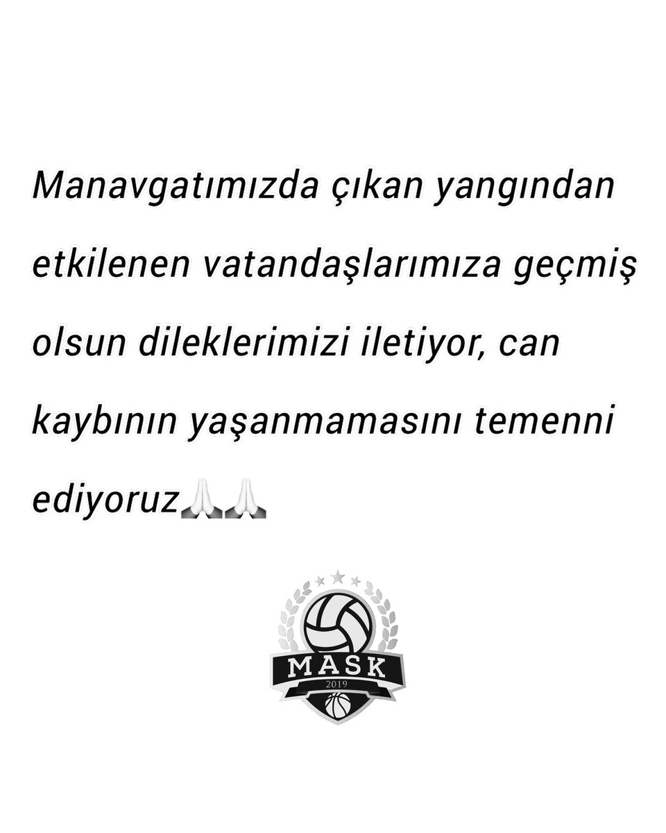 Antalya’nın #Manavgat ilçesinde çıkan yangından etkilenen vatandaşlarımıza geçmiş olsun dileklerimizi iletiyor, can kaybının yaşanmamasını temenni ediyoruz