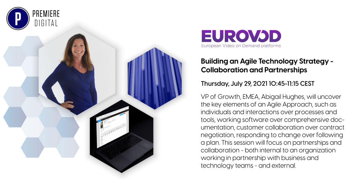 VP of Growth, Abigail Hughes, will be sharing tips and expertise on developing an agile technology strategy to optimize digital workflows at the <a href="/EuroVoD_network/">EUROVOD</a> EUROVOD Meetings in Palma de Mallorca, Spain this Thursday, July 29 10:45 CEST. #digitaldistribution #supplychain