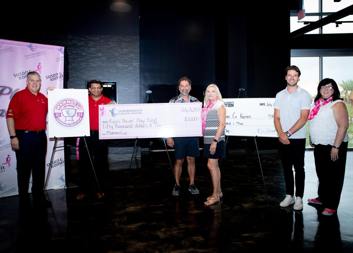 CCCNevada's tweet photo. Starting 9/1, women who get a mammogram may receive a Mammo Cup patch as part of an initiative to raise awareness about screening for #breastcancer. Comprehensive, @VGKFoundation &amp; @stheodore17  donated $100,000 total to Kay’s Power Play &amp; @Komennv to help women get mammograms. https://t.co/xPB6JzR2rB