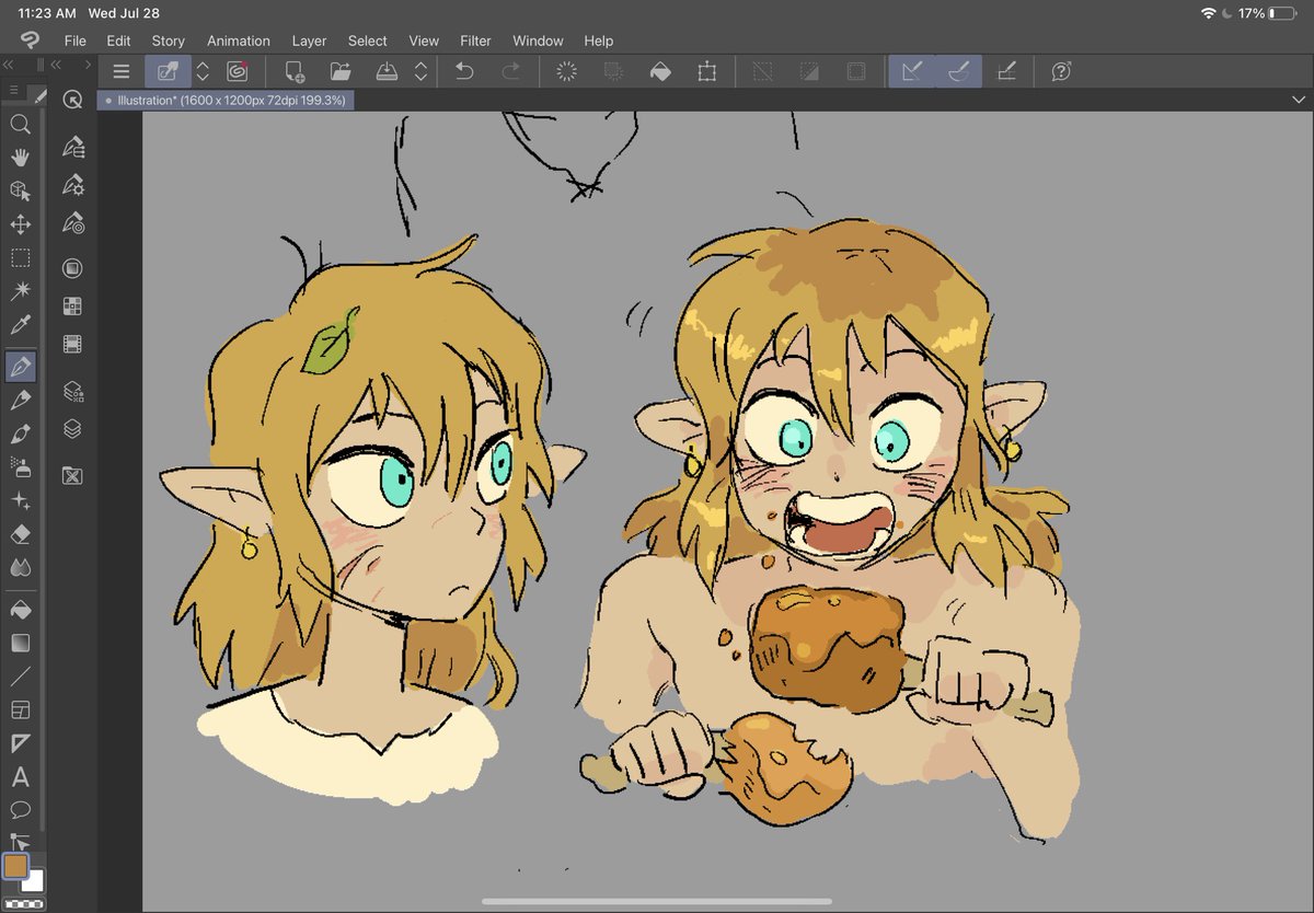 idk why link is the only thing I can draw right now 