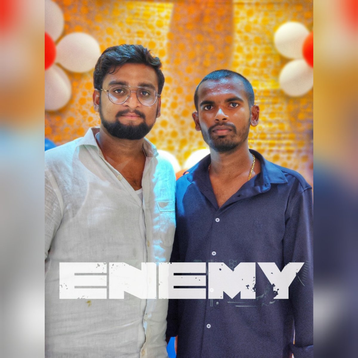DVarma38's tweet photo. ENEMY Of My Life 💫

#DirectorDVarma #DirectorSaab #DineshVarma #OmSaiPrakash https://t.co/86Wr2uUo7C