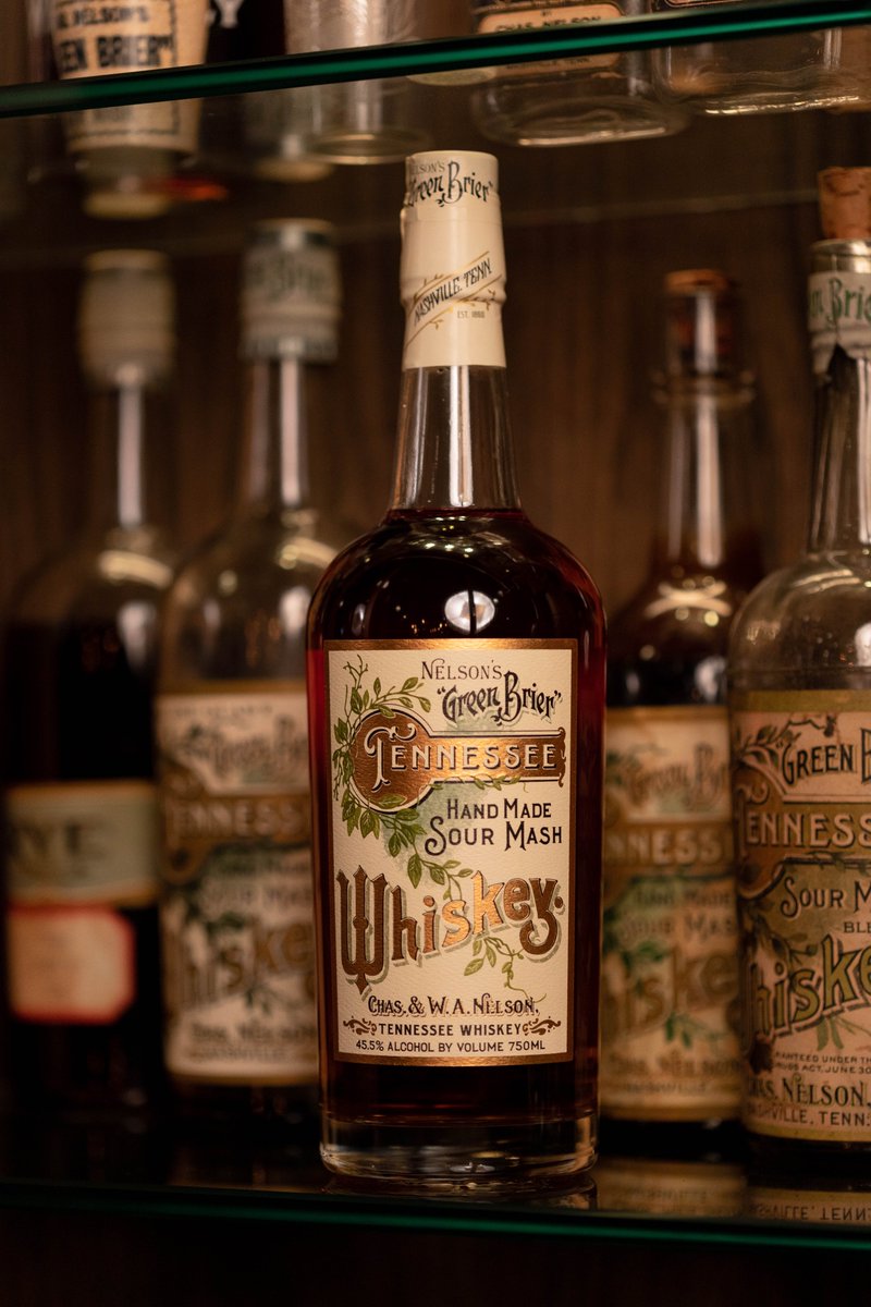 Today, after years of research, <a href="/NGBDistillery/">Nelson's Green Brier</a> uses the same recipe to make “The Original Tennessee Whiskey” as Charles Nelson did. 

Don’t miss your chance to pick up a bottle at this legend of a distillery &amp; #DISCUSMember next time you’re in Nashville! bit.ly/3j1b52g
