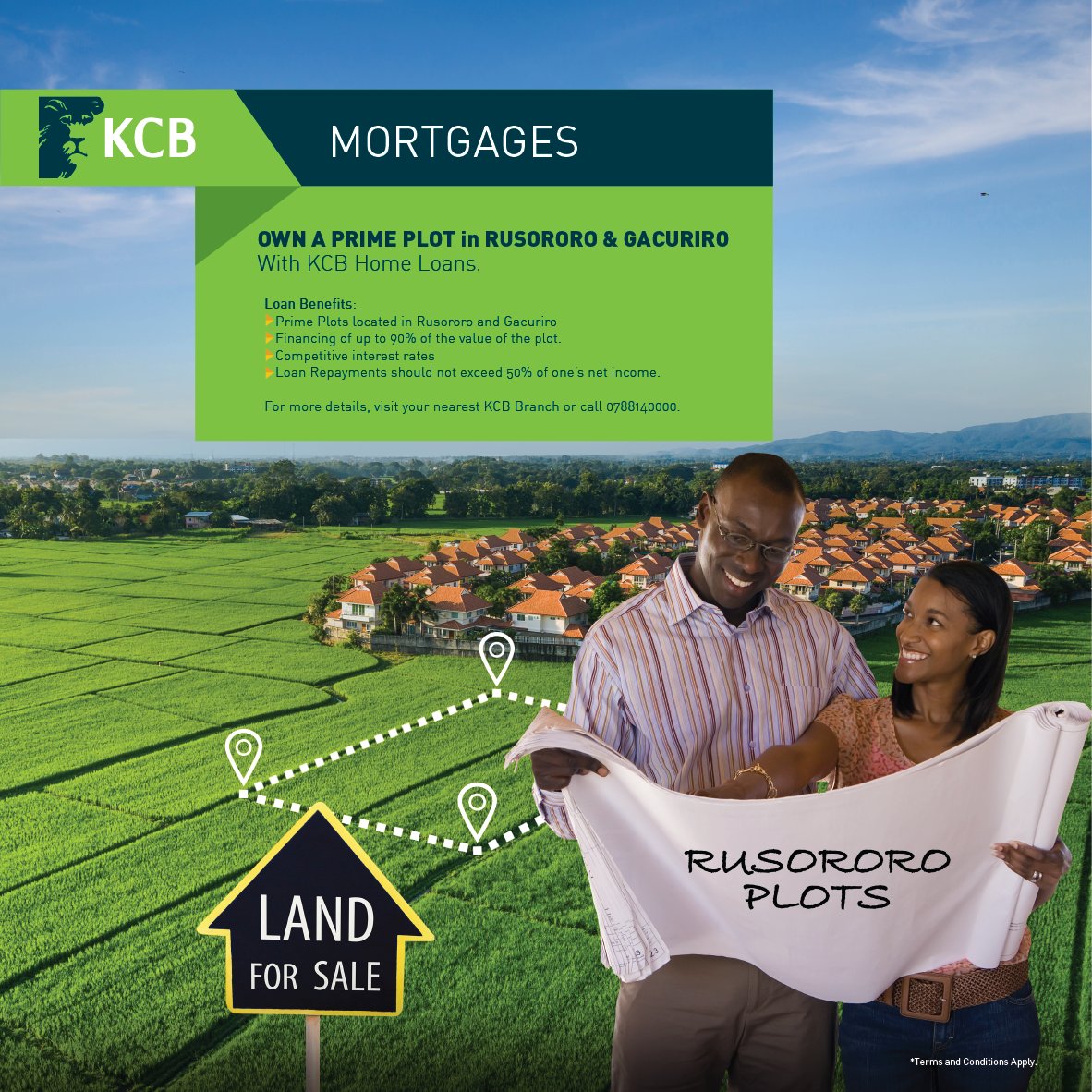 KCB Bank Rwanda Plc on Twitter "Ni wowe utahiwe kugura ikibanza ahantu