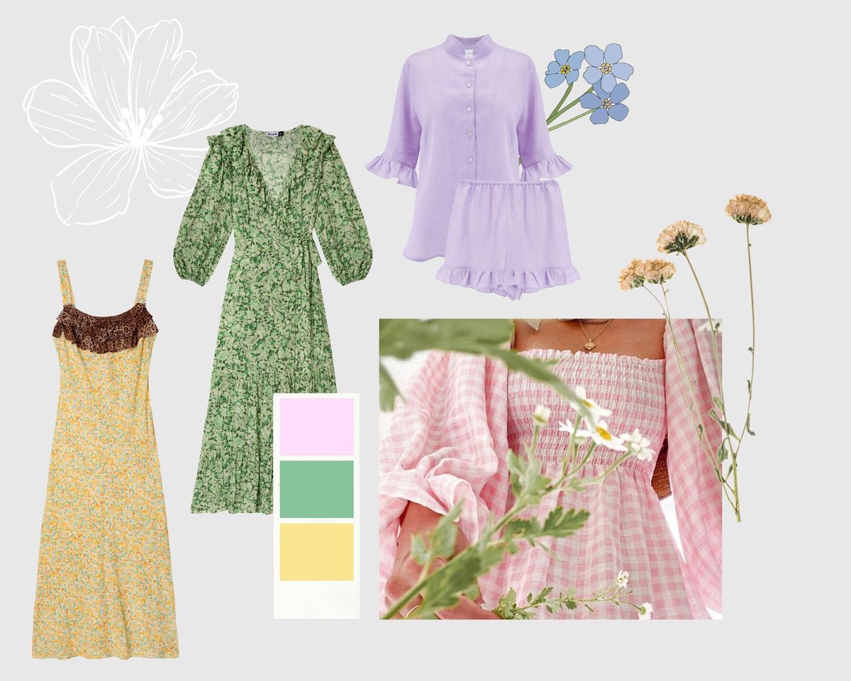 Who loves our fashion inspo collage?! With top pics from <a href="/rixo_london/">RIXO</a> and <a href="/NETAPORTER/">NET-A-PORTER</a> 😍 #fashionstyle #ss21