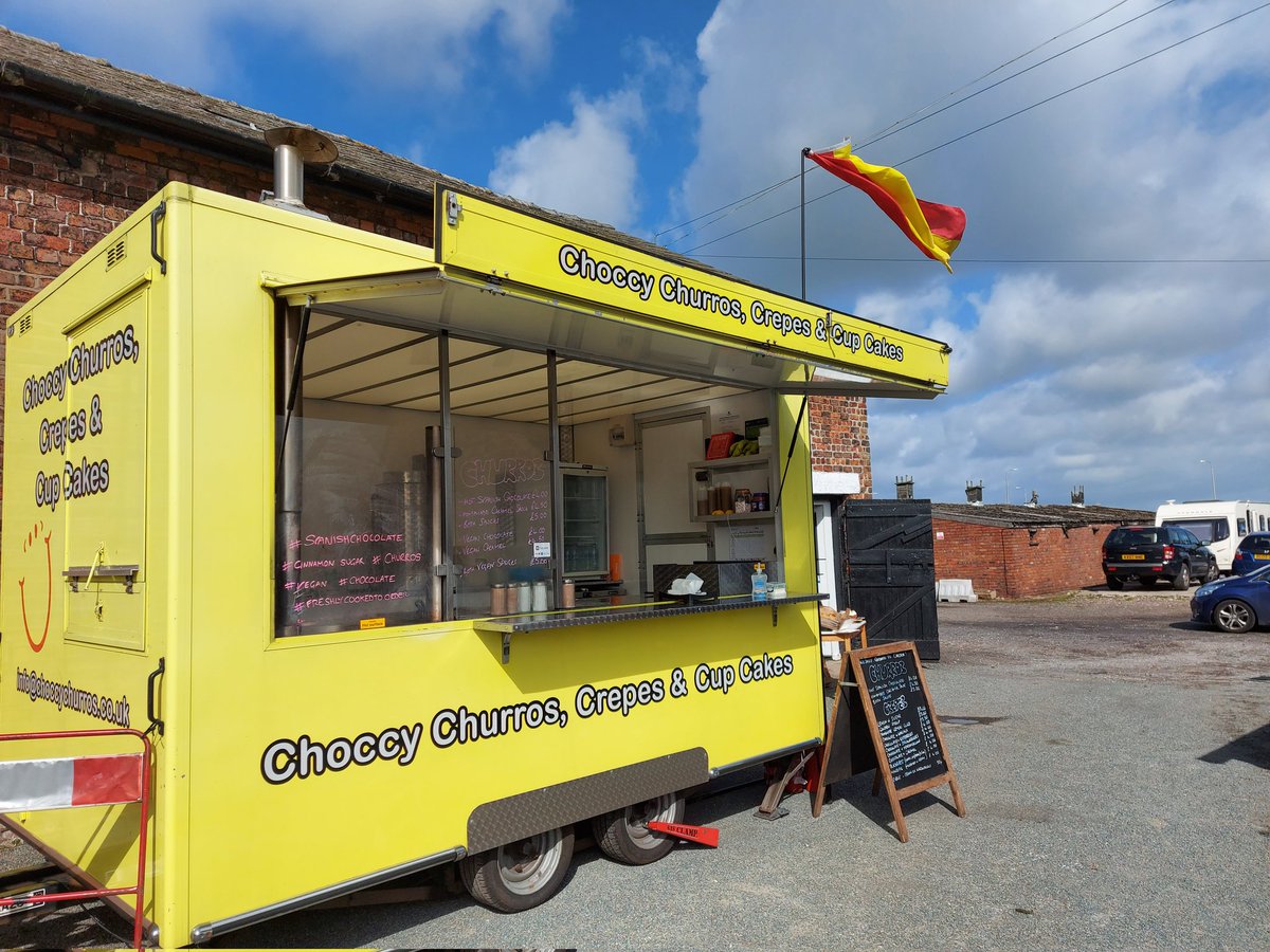 We'll be back @skfoodiefriday on Friday 30th July...its been a long 18 months! We'll be in our usual spot on #TheMile 6-9pm with #Churros (vegan) #SpanishChocolate, #CaramelSauce, #Biscoff(vegan), #Sugar #Cinnamon