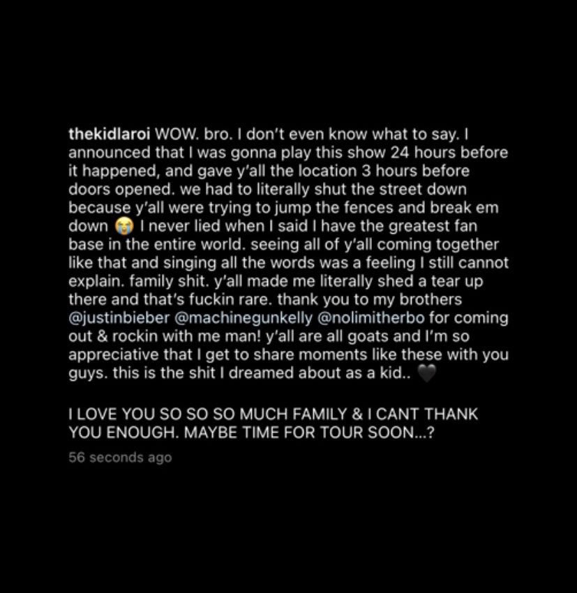 Maybe time for a tour soon? 👀😈