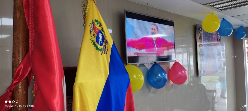 Un día especial para los hombre y mujeres de buena voluntad.  Así llega el CDI Diego Lenin Santana a la celebración del natalicio del eterno líder #ChavezPorSiempre .