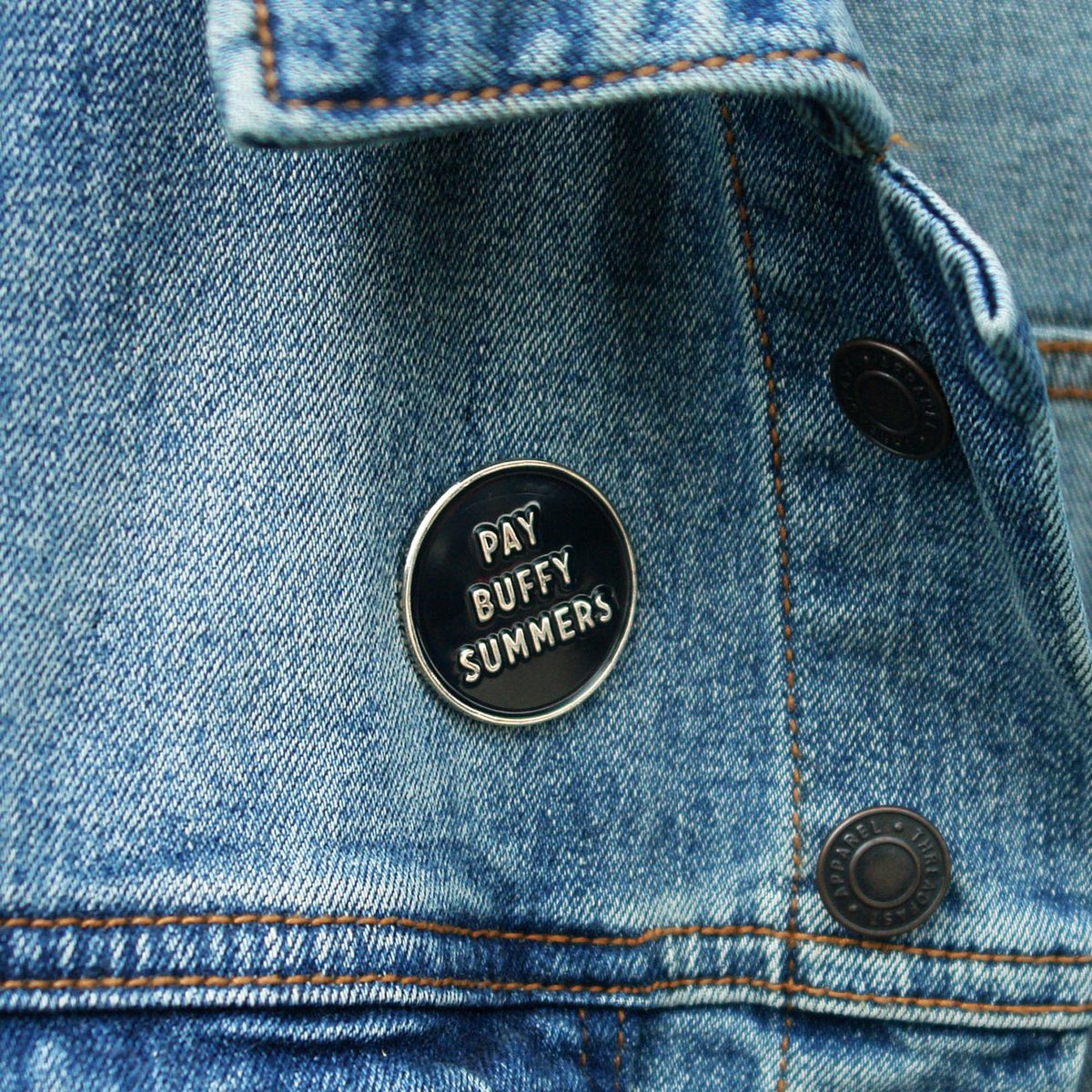 bufferingcast's tweet photo. The stores are open, and you’d better brace your damn selves!!!!! We have a lot of brilliant new items in both the US &amp; UK stores — and UK/EU, we even gave you the Randy for Giles pin since, you’re right, you *did* give us Giles. ✨ 

⁣🦇⁣: https://t.co/qAxCkye9fQ https://t.co/mx68PQRhmH