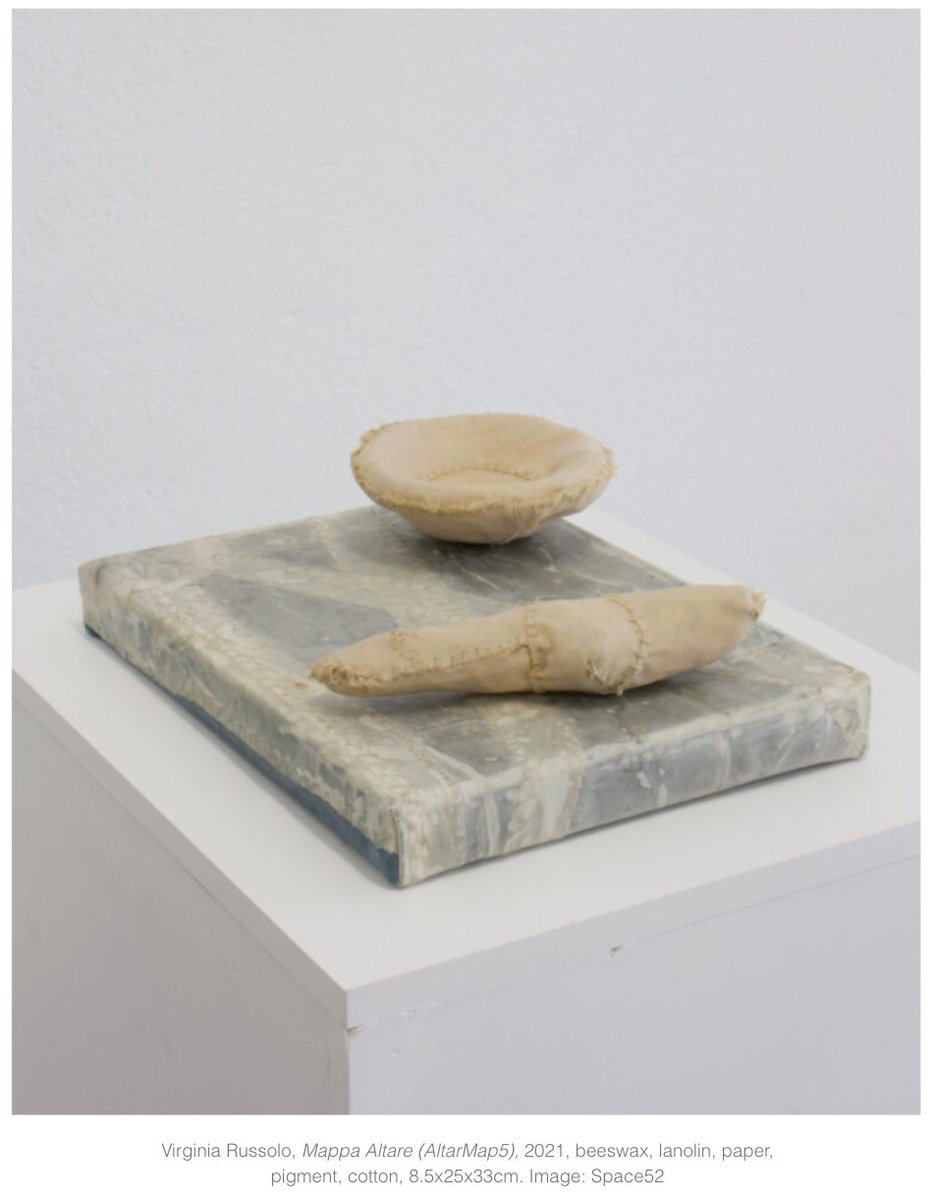Poltern_'s tweet photo. Read about the work of #VirginiaRussolo in an interview with #Space52's #ArianaKalliga. Russolo’s work explores ancient rites and belief systems, looking at how these rituals might be activated through materiality and #painting. Click the link in bio to sub and read! https://t.co/xaMuplhpcM