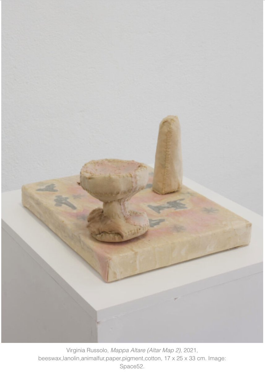 Poltern_'s tweet photo. Read about the work of #VirginiaRussolo in an interview with #Space52's #ArianaKalliga. Russolo’s work explores ancient rites and belief systems, looking at how these rituals might be activated through materiality and #painting. Click the link in bio to sub and read! https://t.co/xaMuplhpcM