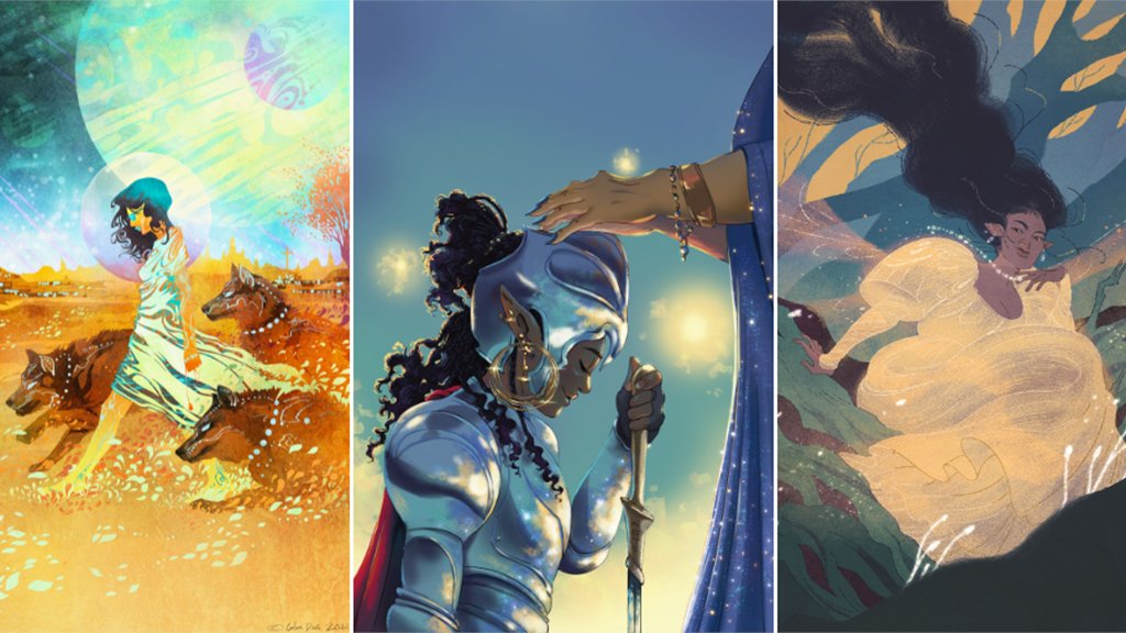 Uncanny Magazine Covers by Galen Dara, Nilah Magruder, & Alexa Sharpe