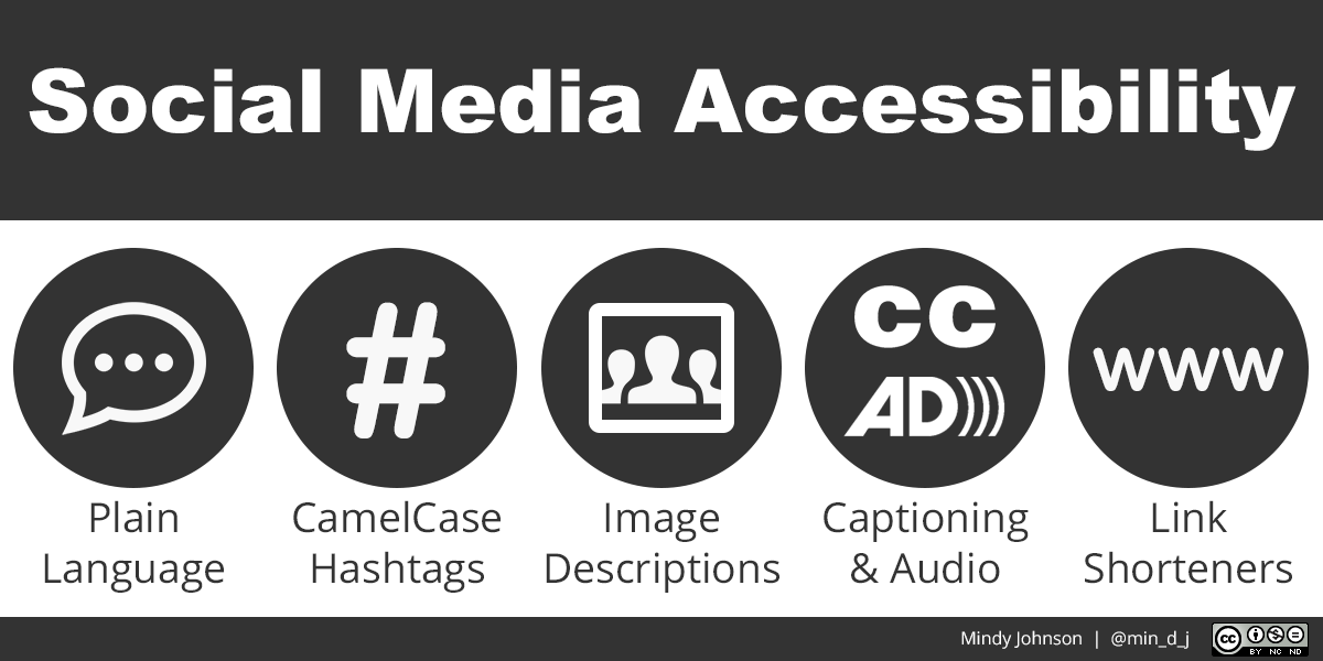 min_d_j's tweet photo. Hey #UDLfuture! Social media is a great way to share your learning, questions, and wonders with colleagues and followers. Make sure EVERYONE can access your posts. Follow these simple tips for more accessible social media: https://t.co/ypGrnsSNnA. #TheMoreYouKnow https://t.co/OocF1yhmH0