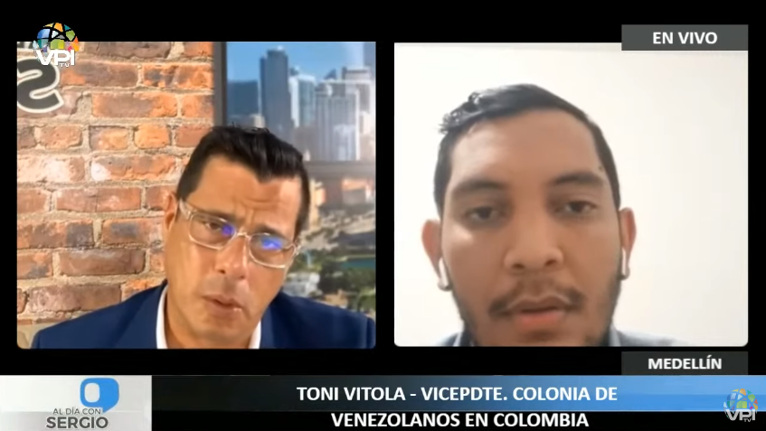 VPITV's tweet photo. #AlDíaConSergio | Venezolanos documentados en Colombia son autorizados para recibir la vacuna anticovid (+ Video) https://t.co/v6TNikXxAY https://t.co/ODlDVaU8B3