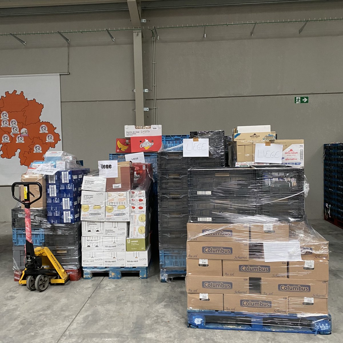 Nos #restosducoeur se sont mobilisés afin d’aider leurs confrères touchés de plein fouet par les intempéries.
#Merci à eux et merci à vous ! ❤️
#restosducoeurdebelgique #solidarite #liege