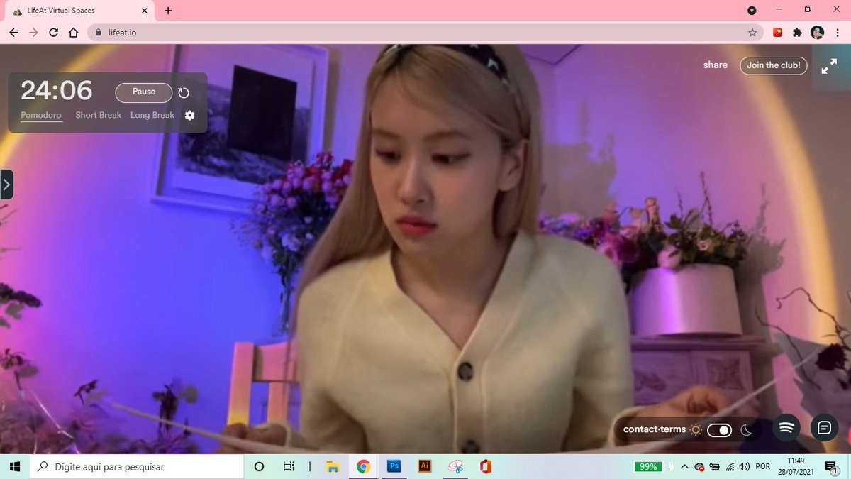 site para estudar com personagens de anime