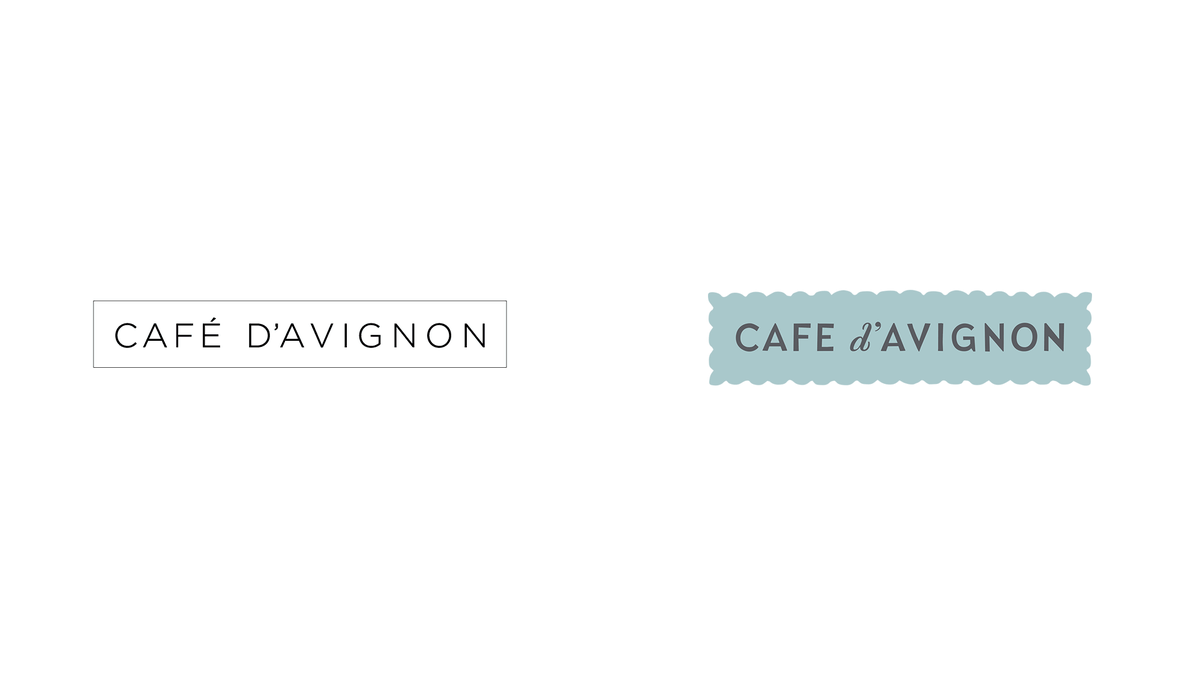 Today on Brand New (Noted): New Logo and Identity for Café d’Avignon by <a href="/muccadesign/">Mucca</a> underconsideration.com/brandnew/archi…