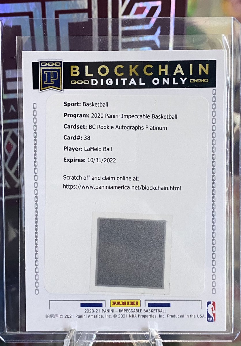 JeanMetellus's tweet photo. @PaniniNFTs @NBA @NFL @PaniniAmerica New follower here. Thanks for all the info 🙏🏾

Pulled this Lamelo 1/1. No idea of value so I have it listed high (too high?) on EBay but getting no serious bids. Should I redeem an list on panini? 

#blockchain  #lameo https://t.co/b9Pn8gRV8y