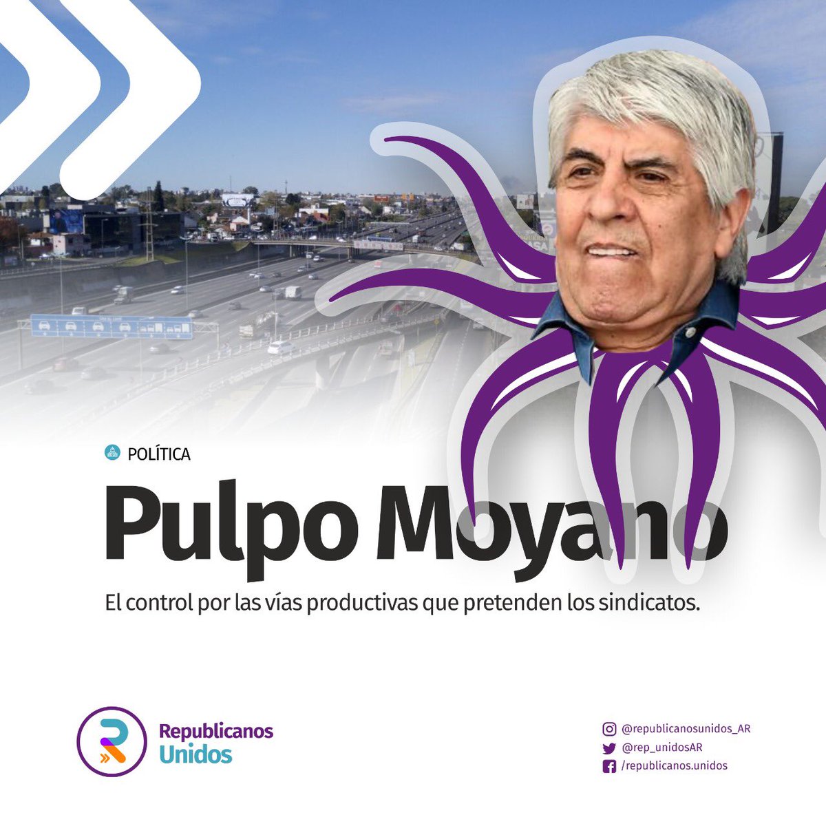 El Diputado Nacional Facundo Moyano (FdT), hijo del jefe de los #Camioneros, quiere estatizar los #peajes, el mantenimiento de la Autopista #Panamericana y el Acceso Oeste. Pretende que el #sindicato sea dueño del 7% de los peajes.