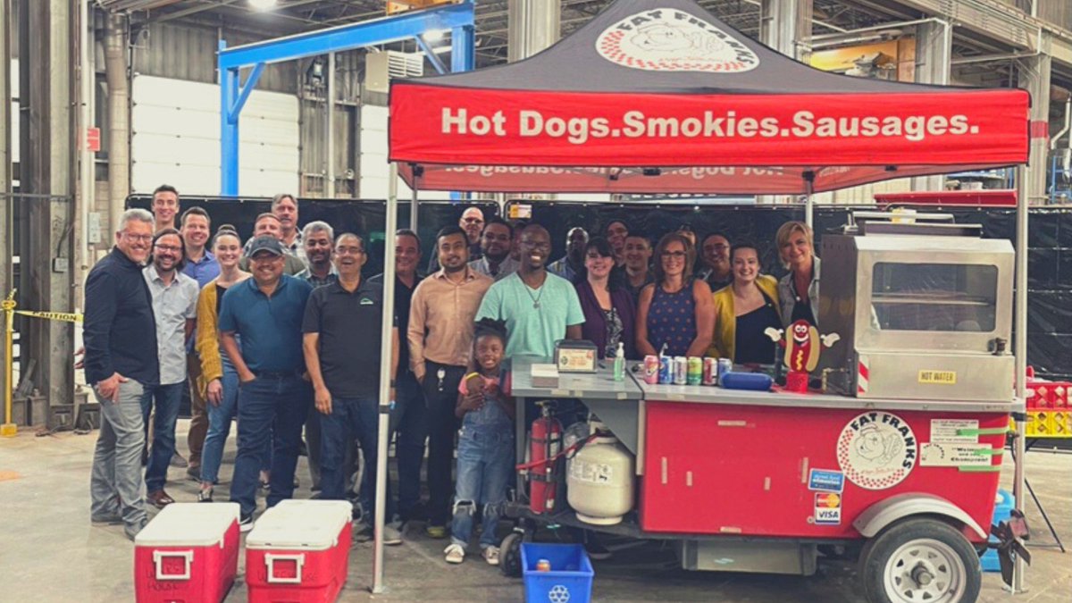 Yesterday, Paradox set up a <a href="/FatFranks_/">Official Fat Franks</a> BBQ cookout to welcome back our staff. After such a long period of only seeing each other through zoom, it was great to see everybody in person again. 

We are looking forward to many more Paradox events in the future.
