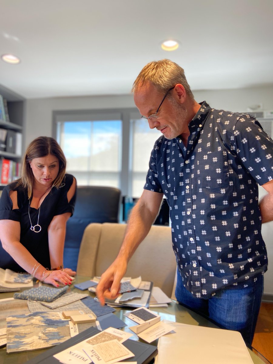 DesignerGrubb's tweet image. We're looking forward to CG's return from his vacation as his adventures bring back additional design inspirations. This was a recent session at the office working on texture, color and fabric. #designsamples #interiordesign #interiordesigners #designersinla