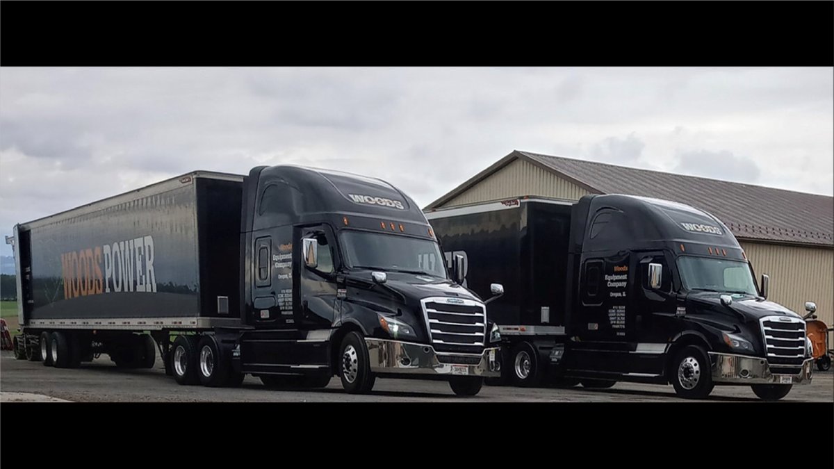 #WheresWoods

Join our team as an  OTR driver and deliver our products to dealers in the US and Canada.  

Apply at woodsequipment.com/careers/.

Our trucks were spotted at Himrod Farm Supply &amp; Hardware in Himrod, New York, making another delivery.