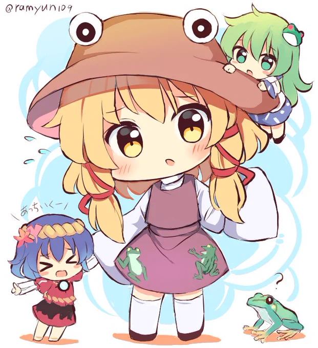 配信で描いたすわママ 