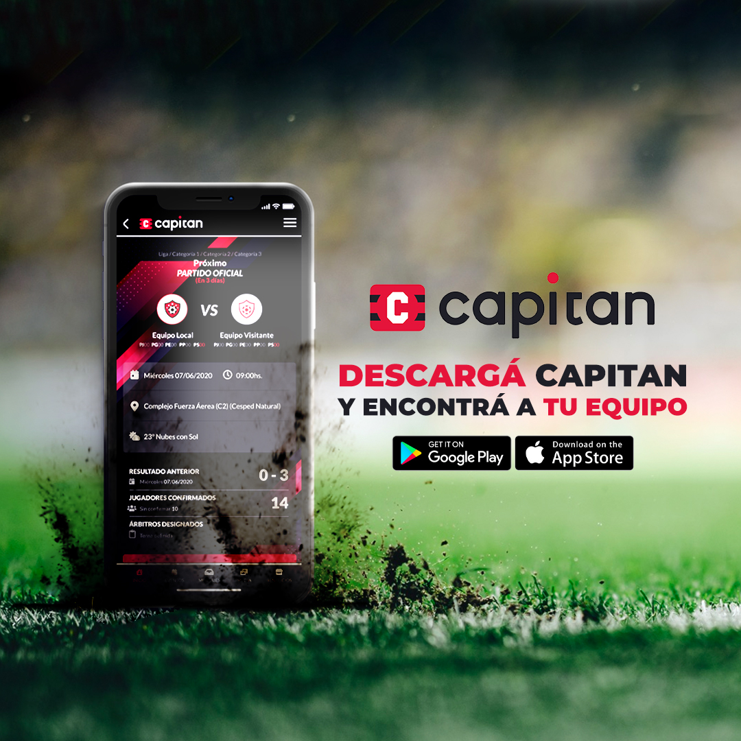 AppCapitan_uy's tweet photo. Descargá CAPITAN, buscá tu equipo y empezá a conocer al máximo tu rendimiento y el de tu equipo. Partidos, resultados y posiciones de tu liga, estadísticas y muchas funcionalidades más para explotar tu pasión!
https://t.co/xNmXYYEiLG
#appcapitanuy https://t.co/xcdyU9E6BP