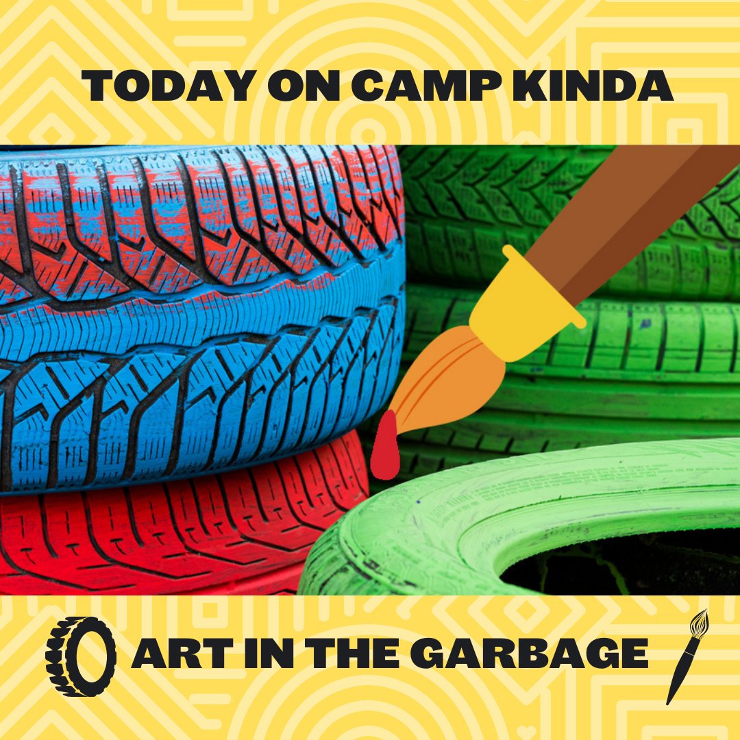 Did you know that, according to <a href="/NatGeo/">National Geographic</a>, the world produces 3.5 million tons of solid waste each day? Let’s turn that trash into treasure! Today, you’ll discover how artists use recycled objects to create unique “found object” artwork. campkinda.org/camp-kinda/ima…