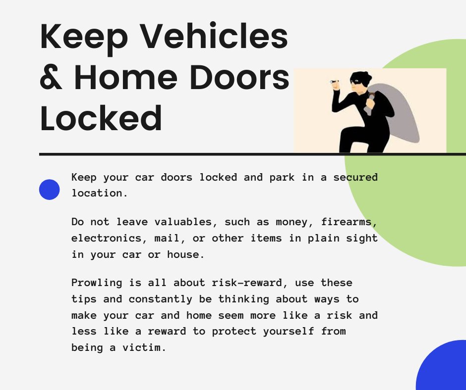 Reminder - keep vehicle and home doors locked - mailchi.mp/84308aee411a/r…