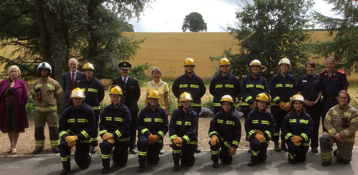 Real privilege to present our fantastic Fire Cadets with their end of course certificates yesterday, alongside ESFA Vice Chair <a href="/CllrCLambert/">Cllr Carolyn Lambert</a> <a href="/LisaGeraghty2/">Lisa Priestman</a> &amp; David Kemp.  Sophie and the team have done a great job with them and they should be so proud of what they have achieved.