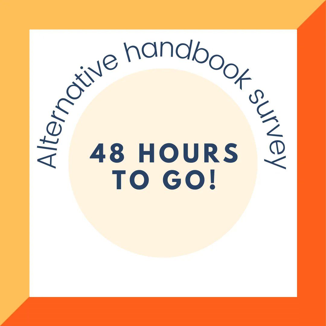 DCPPreQual's tweet photo. The deadline for completing the trainee alternative handbook survey is this coming Friday, make sure you and all your trainee friends have completed it so that future trainees can have a betterr insight into the courses they are applying to! https://t.co/hqAbJ7v8IW
