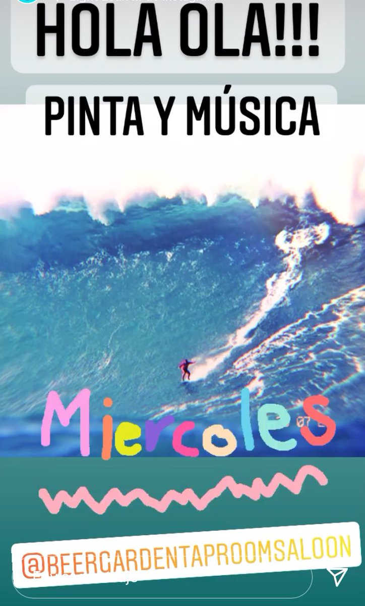Los miércoles los pintan pintas.
¡Vente que es el último miércoles ya hasta septiembre! 🖖🏻🤭🎸
Fuerza, brío y aire acondicionado!
#beergardenMadrid #craftbeer #craftchamberi