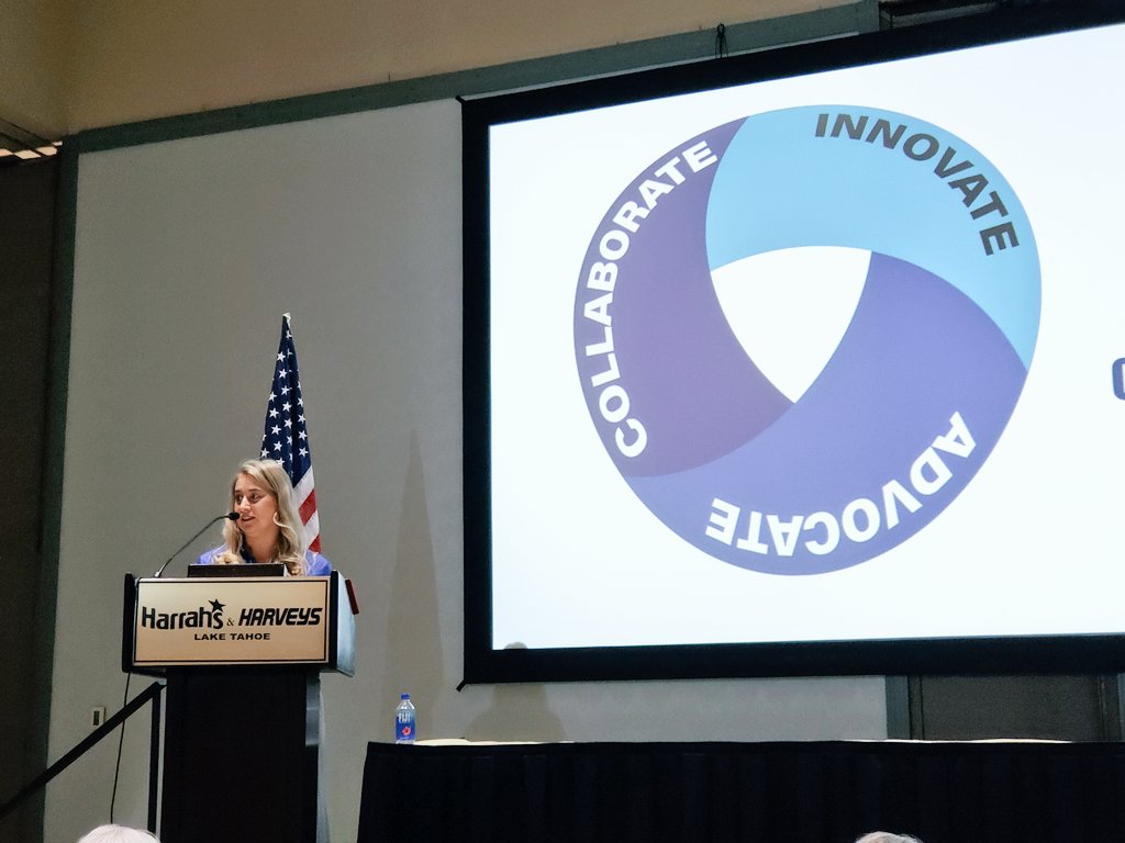 .@MaggieJCox, President @NvActe, opening the 94th Annual Summer Conference. Collaborate. Innovate. Advocate. #NACTE21 #NVACTE21 #CareerTechEd #IAEDinCTE #STEM