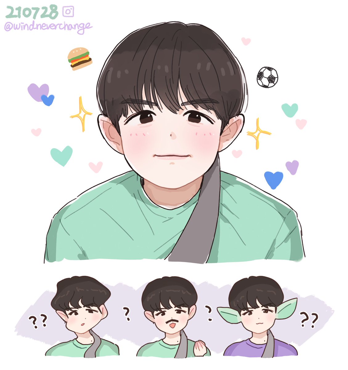 #김재환 💚💙💜