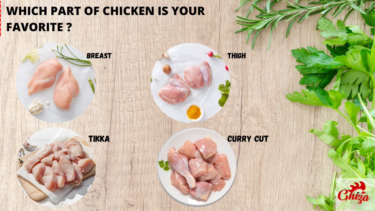 GhizaFoods's tweet photo. Do let us know which is your Favorite part of Chicken...

.

.

.

#ghiza  #ghizafoods  #ghizafoodsnoida  #ghizafoodsdelivery  #ghizanoida  #noidafood  #fooddelivery #likeforlike  #followforfollow  #likeforfollow  #like  #share  #follow
  #fooddeliveryservice  #fooddeliveryapp https://t.co/QeC3o9WIvm