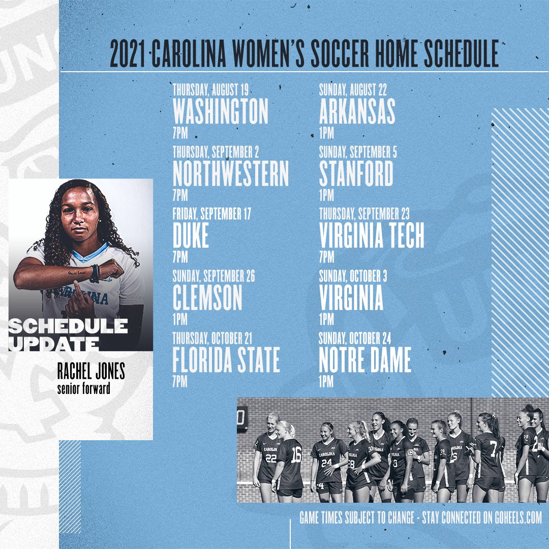 UNC Women's Soccer tweet media