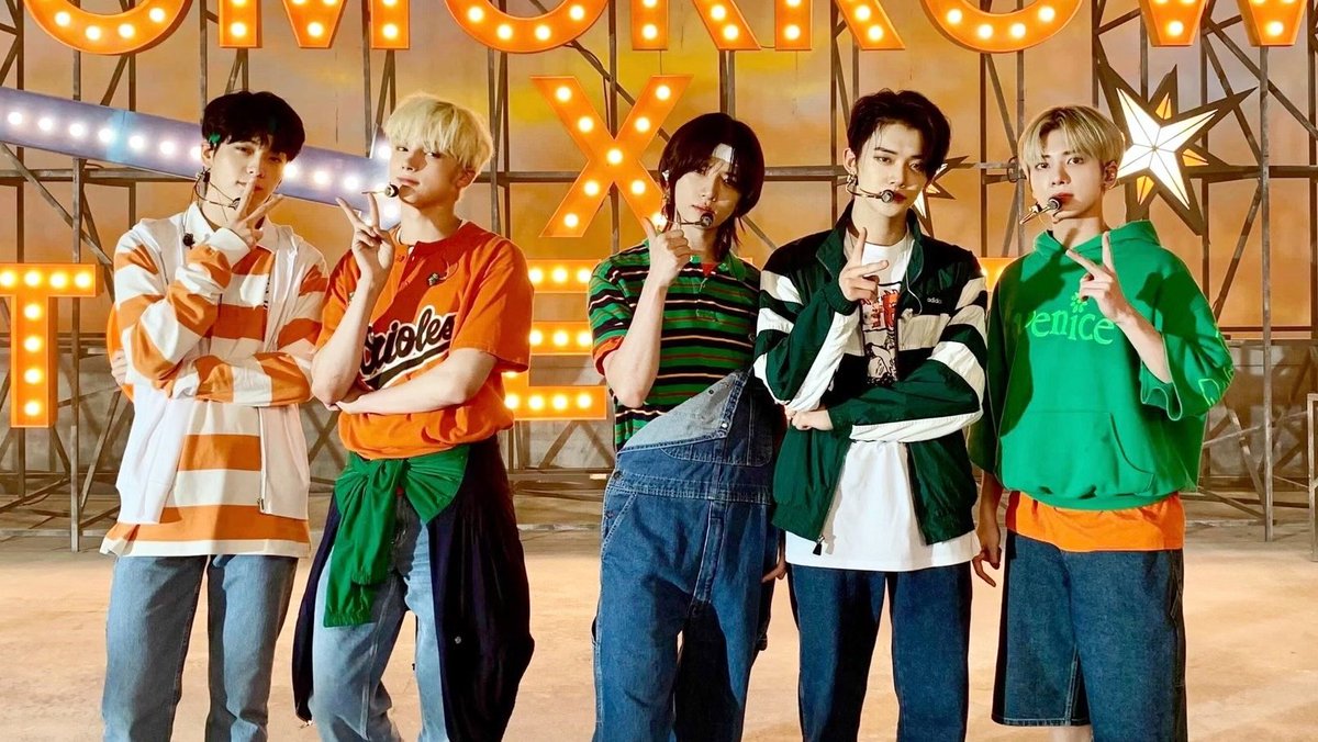 TXTCHART_KR's tweet photo. Korean Male Acts with Highest Peak of Monthly Listeners on Spotify History

#1. BTS - 38,604,624 
#2. RM - 7,849,965
#3. SUGA - 6,039,464
#4. @TXT_members - 5,573,316 (new peak) https://t.co/373pOhFYOW