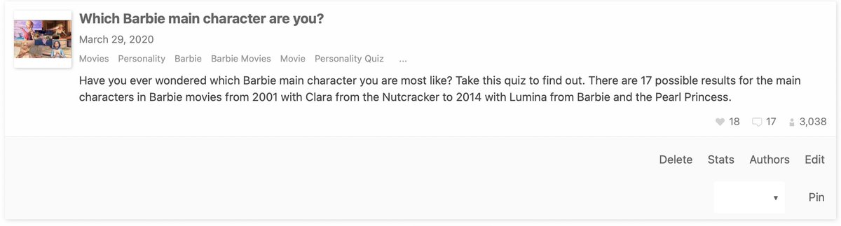 Tiara_Princess7's tweet photo. I am shocked that 3,038 people took one of my quizzes and over 1,000 people took some of my other quizzes I've made. 🤯

#monsterhigh #everafterhigh #mh #eah #barbie #barbiemovie #classicbarbie #tinkerbell #Disney #tangled #Rapunzel #TangledtheSeries #RapunzelsTangledAdventure https://t.co/7LbXppj8F6