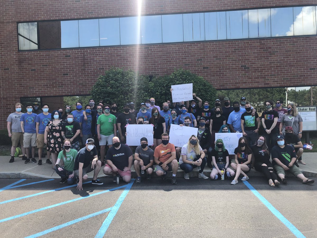 tribute_tg's tweet photo. I stand with all our co-workers today. Especially those who haven’t gotten the support they truly need #WeAreInThisTogether #ActiBlizzWalkout https://t.co/z43gzwnYIt