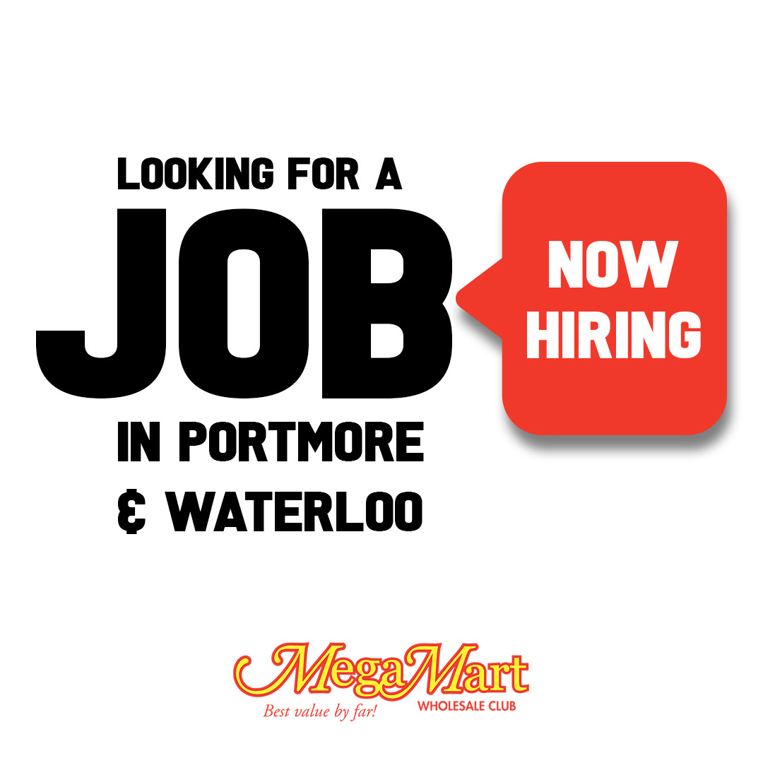 MegaMart on Twitter "WE'RE NOW HIRING! Cashiers, Cooks, LP Supervisors