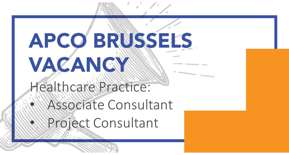 APCOBXLInsider's tweet photo. 📢JOB ALERT
If you're interested in working in health-based public affairs and communications, look no further! 

We are looking for an Associate Consultant and a Project Consultant to join our health practice in Brussels.

Details here: https://t.co/iLt5XMlp3U https://t.co/oTflaE9UbU