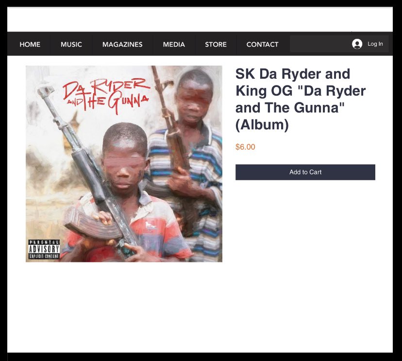 OvertimeHustlin's tweet image. Get your copy!! 

#DaRyderAndTheGunna @SkDaRyder1 x @KingOg577 available now only at OvertimeHustlin.com 

overtimehustlin.com/product-page/s…

#OTH #Exclusive #UKnow #Bompton #CT #HipHop #Indie #Support #HipHopBlog