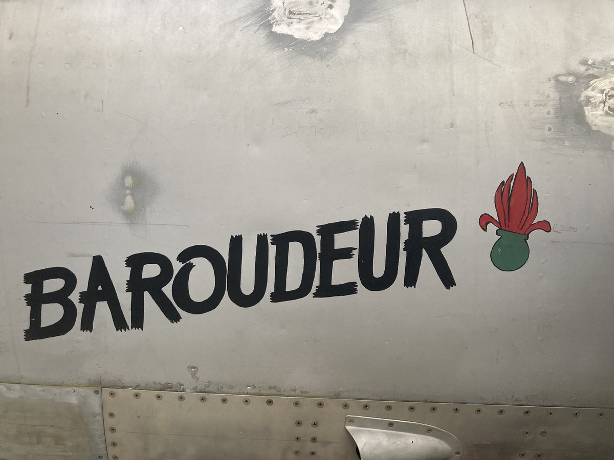 FanaAviationMag's tweet photo. #Patrimoine Rencontre avec l’étonnant Baroudeur bichonné par les Ailes Anciennes de Dugny. Bientôt exposé au @MuseeAirEspace ? #avgeeks #aviation https://t.co/CLG4LwPWsM