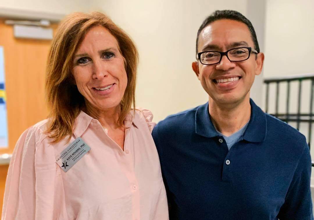 iUniversityPrep's tweet photo. Excellence starts w/ leadership, and @GCISD is lucky enough to have great leadership in @robinryan_gcisd and board president @jorgearodriguez. The leadership team at iUniversity Prep is learning a lot today at GCISD's Leadership Day! #ExcellenceAnywhere #WeAreGCISD @KayeRogers06 https://t.co/M0vGT33Qxa