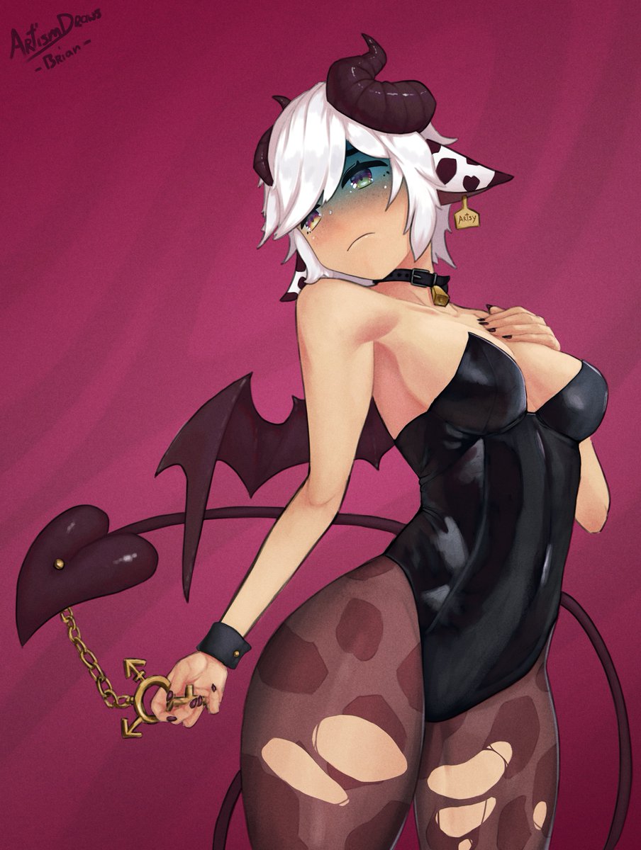 Hope this brightens up your day you non succubus cow demon @ArtsyVRC.