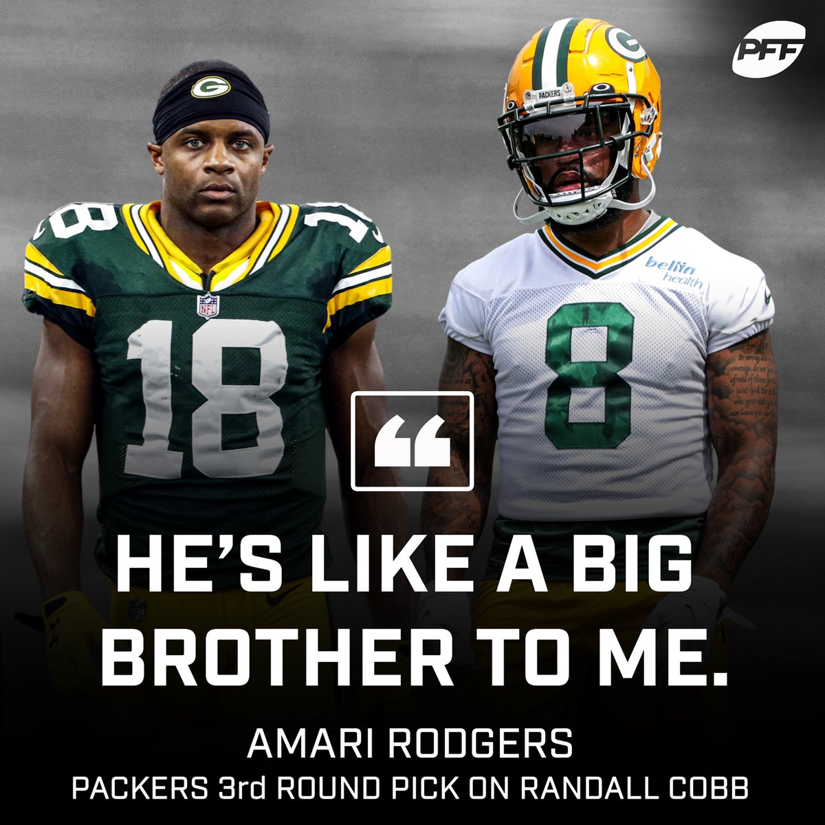 PFF Draft on Twitter: &quot;Amari Rodgers' dad coached Randall Cobb at Kentucky 🎯 https://t.co/ksa4z3Dzfh&quot; / Twitter