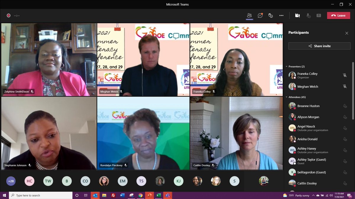If you missed today's Literacy &amp; the Whole Child Panel with leaders and experts from across GaDOE, join us tomorrow at 11:00 a.m. for a secondary focus! #LitCon2021